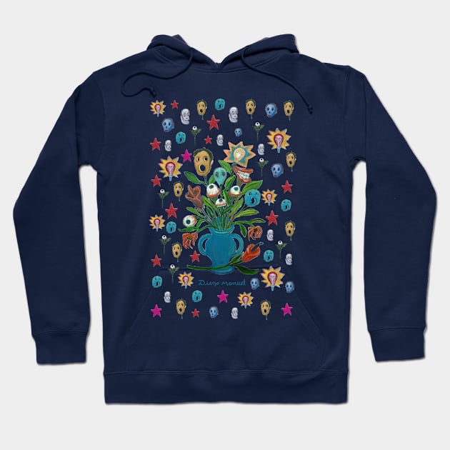 Blue vase Hoodie by diegomanuel